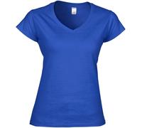 Gildan- Camiseta de manga corta con cuello en forma de V para mujer UTFK400_21