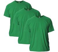 Gildan Camiseta de Ultra Cotton, Estilo G2000, T-shirt para Hombre, Verde (Antique Irish Green), L (Paquete de 3)