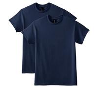Gildan Camiseta Dryblend Unisex para Adultos, Estilo G8000, Paquete múltiple, Azul Marino (Paquete de 2), S