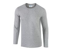 Gildan Camiseta Softstyle de Polialgodón de Manga Larga para Adultos (PC5877)