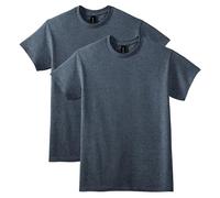 Gildan Dryblend T-Shirt, Style G8000, Multipack Camisa, Dark Heather (Paquete de 2), XL (Pack de 2) Unisex Adulto