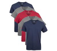 Gildan Estilo G1103 Camiseta para Hombre con Cuello de Pico, Paquete de Varias Unidades, XX-Large