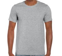 Gildan Estilo Suave Ringspun Algodón Mezcla Manga Corta Camiseta Tallas: S - 5XL
