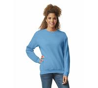 Gildan Fleece Crewneck Sweatshirt, Style G18000, Multipack Camisa, Opaco, Azul (Carolina Blue), L para Hombre