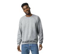 Gildan Fleece Crewneck Sweatshirt, Style G18000 Sudadera, Gris (Sport Grey), XXL para Hombre