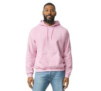 Gildan Fleece Hooded Sweatshirt, Style G18500 Sudadera con Capucha, Opaco, Rosa Claro, S para Hombre