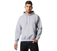 Gildan Fleece Hooded Sweatshirt, Style G18500 Sudadera con Capucha, Opaco, Sport Grey, L para Hombre
