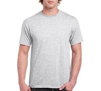 Gildan G200 Camisa, Gris (Ash Grey), XL para Hombre