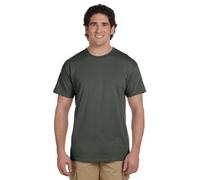 Gildan G2000 Ultra Cotton Adult T-Shirt Camisa, Verde (Military Green), XL para Hombre