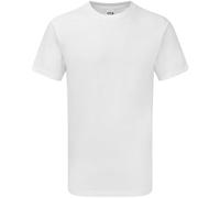 Gildan Hammer Camiseta unisex de algodón para adultos, blanco, S