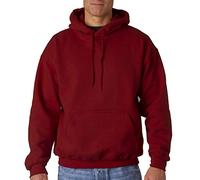 Gildan Heavy Blend Adult Hood Sudadera con Capucha, Opaco, Granate, Medium para Hombre