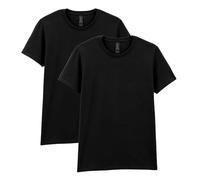 Gildan Heavy Cotton Adult T-Shirt, 2-Pack Camiseta, Negro, S para Mujer