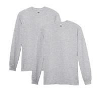 Gildan Heavy Cotton Long Sleeve T-Shirt, Style G5400, 2-Pack Camisa, Gris (Sport Grey), S (Pack de 2) Unisex Adulto