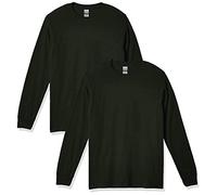 Gildan Heavy Cotton Long Sleeve T-Shirt, Style G5400, 2-Pack Camiseta, Verde Bosque, 3XL (Pack de 2) Unisex Adulto