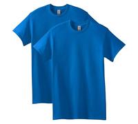 Gildan Heavy Cotton T-Shirt, Style G5000, Multipack Camisa, Royal (Paquete de 2), XL (Pack de 2) para Hombre
