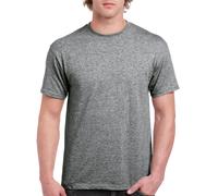 Gildan Martillo Resistente Cotton Manga Corta Cuello Redondo Camiseta [Pack 2]