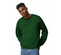 Gildan Men's Fleece Crewneck Sweatshirt, Style G18000, Forest Green, Small