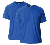 Gildan Men's G2000 Ultra Cotton Adult T-Shirt, 2-Pack, Royal, Medium