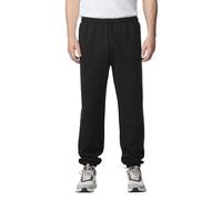 Gildan Pantalones Deportivos de Forro Polar para Hombre, Estilo G18200, Negro, Medium