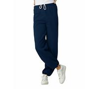Gildan Pantalones deportivos elásticos para adultos, estilo G18200, Navy (1-pack), Small