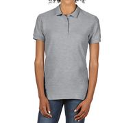 Gildan Polo de Doble Piqué para Mujer (PC7150)