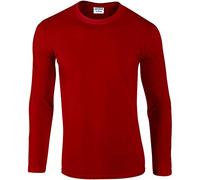 Gildan Soft Style L, Camiseta para Hombre, Rojo (Red), Large