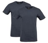 Gildan Softstyle Cotton T-Shirt, Style G64000, Multipack Camisa, Negro (Paquete de 2), L (Pack de 2) para Hombre