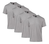 GILDAN Softstyle CVC Short Sleeve T-Shirt, Style G67000, 4-Pack Camiseta, Cemento, 3XL (Pack de 4) para Hombre