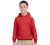 Gildan Sudadera con capucha de forro polar para adultos, estilo G18500, paquete múltiple, rojo caramelo, talla XL