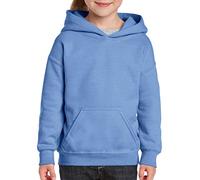 Gildan Sudadera con capucha juvenil, estilo G18500B, Azul Carolina, Medium