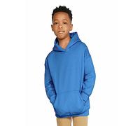 Gildan Sudadera con capucha juvenil, estilo G18500B, Royal, X-Small