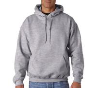 GILDAN Sudadera con capucha para hombre Adult 50/50. Sudadera con capucha/18500, monocolor, Gris Deportivo, XL