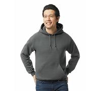 Gildan Fleece Hoodie Sweatshirt, Style G18500, Multipack Camisa, Carbón (1 Unidad), Medium Unisex Adulto