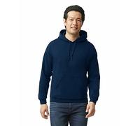 Gildan Sudadera con capucha y forro polar, estilo G18500 para Hombre, Navy, M