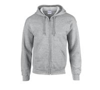Gildan Sudadera con Cremallera de Mezcla Pesada para Hombre (PC6649)