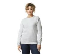Gildan Fleece Crewneck Sweatshirt, Style G18000 Sudadera, Gris (Ash), L para Hombre