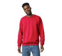 Gildan Sudadera de Cuello Redondo con Forro Polar, Estilo G18000, para Hombre, Rojo, 3XL