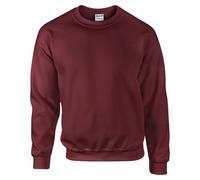 Gildan Sudadera de forro polar con cuello redondo, estilo G18000, paquete múltiple chocolate oscuro (1 unidad), talla M