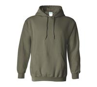 Gildan - Sudadera gruesa con capucha de combinación de tejidos Unisex UTBC468_96