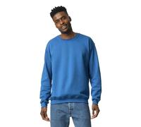 Gildan Fleece Crewneck Sweatshirt, Style G18000, Multipack Sudadera, Azul Cobalto, L para Hombre