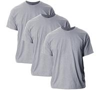 Gildan Ultra Cotton T-Shirt, Style G2000, Multipack Camiseta, Gris Deportivo (Paquete de 3), XXXL (Pack de 3) para Hombre