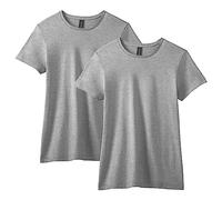 Gildan Women's Fitted Cotton T-Shirt, 2-Pack