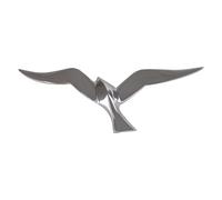 Gilde Casablanca Aluminio Pared Decorativa Flying Bird, 34cm x 14 cm