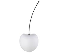 Gilde Cereza Celebración Decoración Objeto Escultura Cerámica Blanco Mate 42 cm