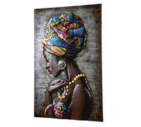 Gilde Cuadro de metal Maleika - 80 x 120 cm