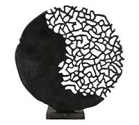 Gilde Escultura, Aluminio, Negro, Höhe 44 cm
