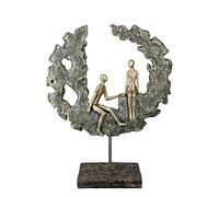 GILDE Figura Decorativa de Resina - Regalo de Boda para Mujer, decoración de salón, Altura 31,5 cm