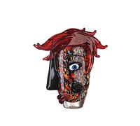 GILDE GLAS art Jarrón Decorativo - Jarrón Facial - Decoración Moderna - Jarrón de diseño - H 30 cm