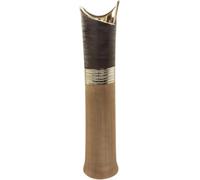 GILDE Jarrón de Suelo Bradora marrón/champán y Beige H = 60 cm 47136