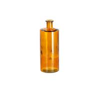 GILDE Jarrón Decorativo Grande XL de Cristal reyceltem - Jarrón de Cristal Arturo - Decoración para salón, Color: Naranja y Amarillo, Altura 75 cm